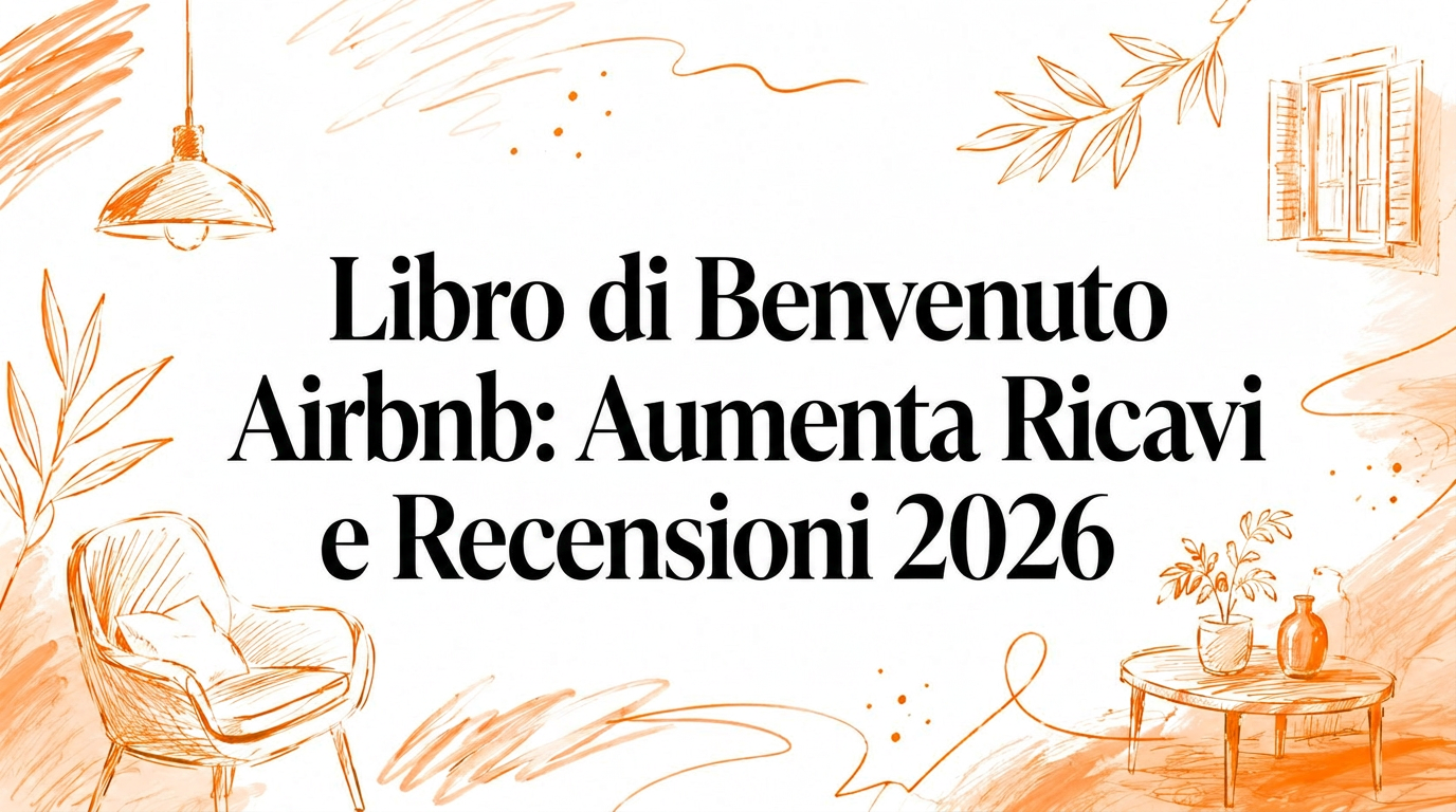 Welcome Book Airbnb: Aumenta Entrate e Recensioni nel 2026