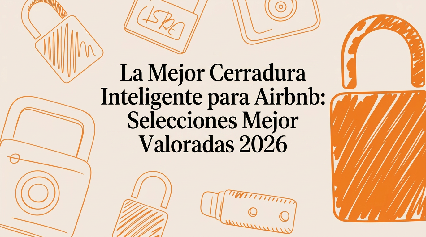 La mejor cerradura inteligente para Airbnb: selección destacada de 2026