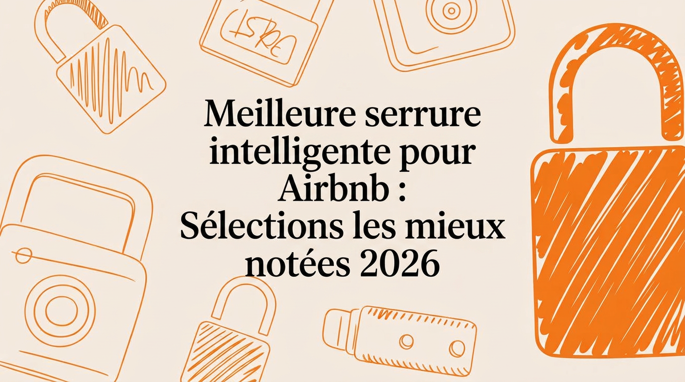 Meilleure serrure connectée pour Airbnb : Sélection 2026
