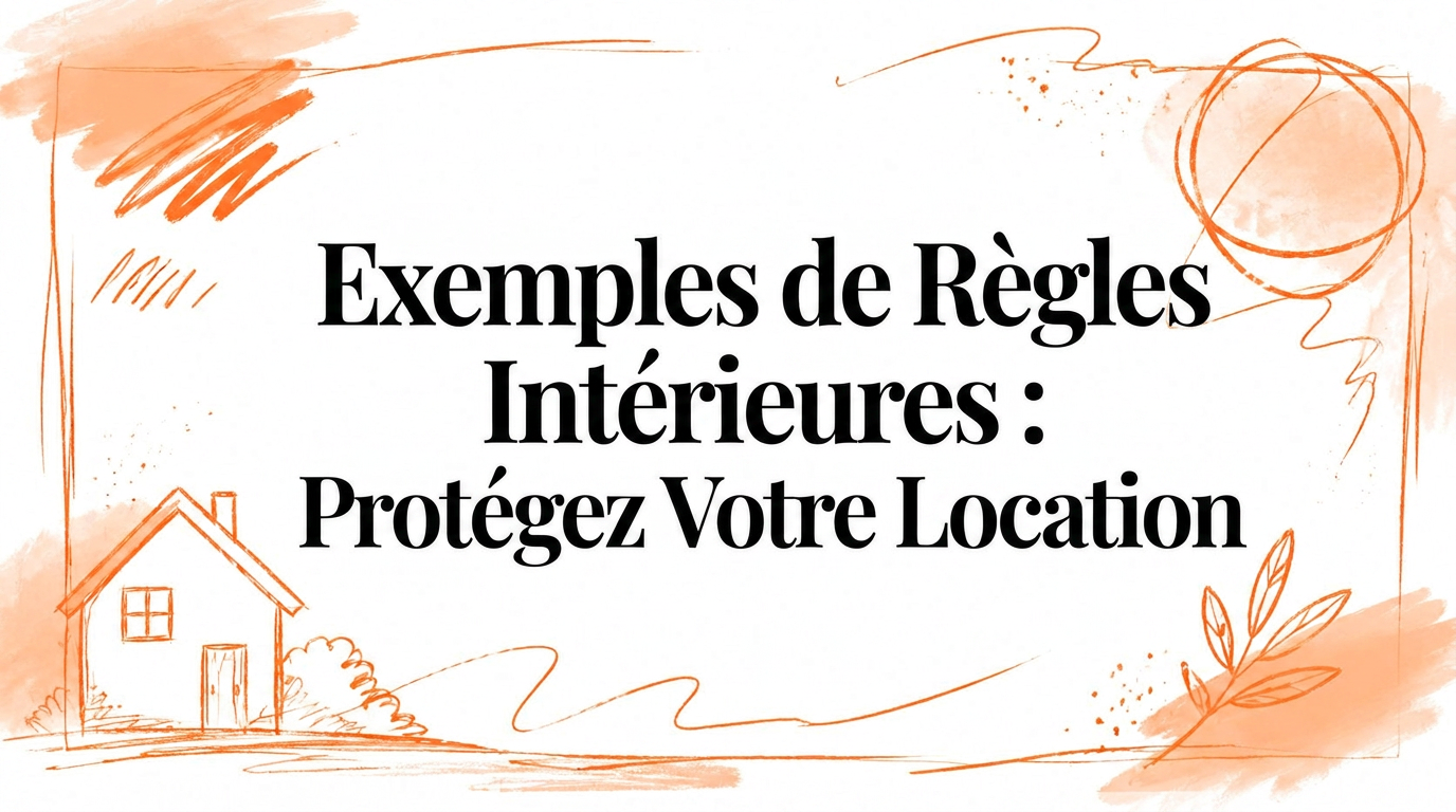 Exemples de règlement intérieur : Protégez votre location