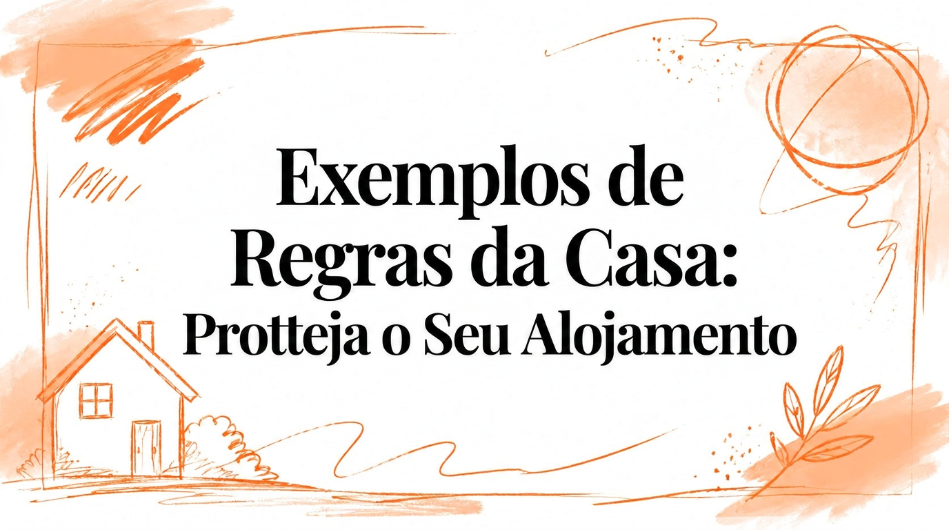 Exemplos de Regras da Casa: Proteja o Seu Alojamento Local