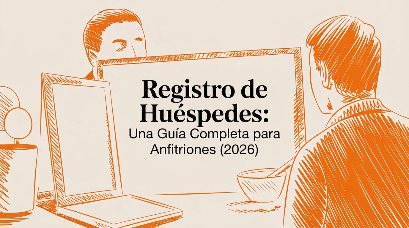 Registro de huéspedes: Guía completa para anfitriones (2026)
