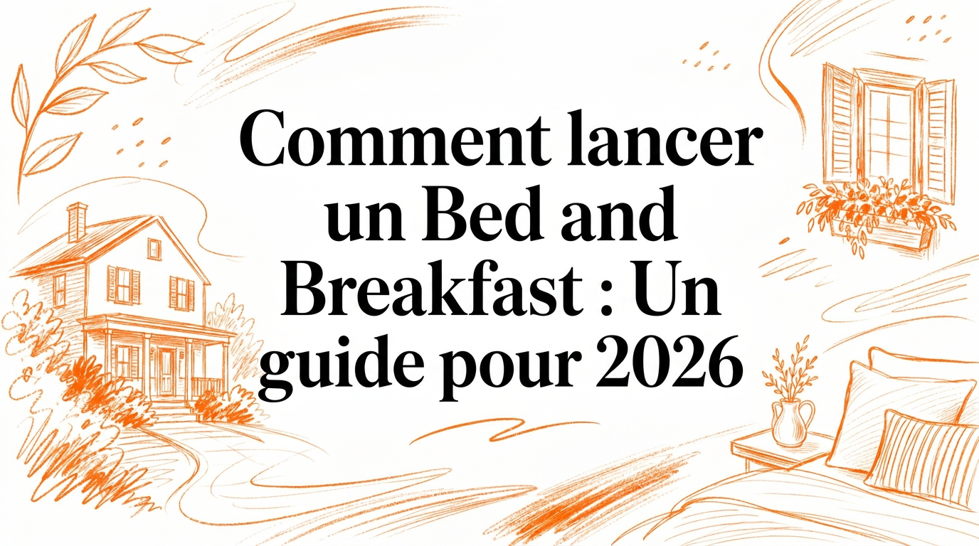 Comment ouvrir une chambre d'hôtes : Le guide 2026