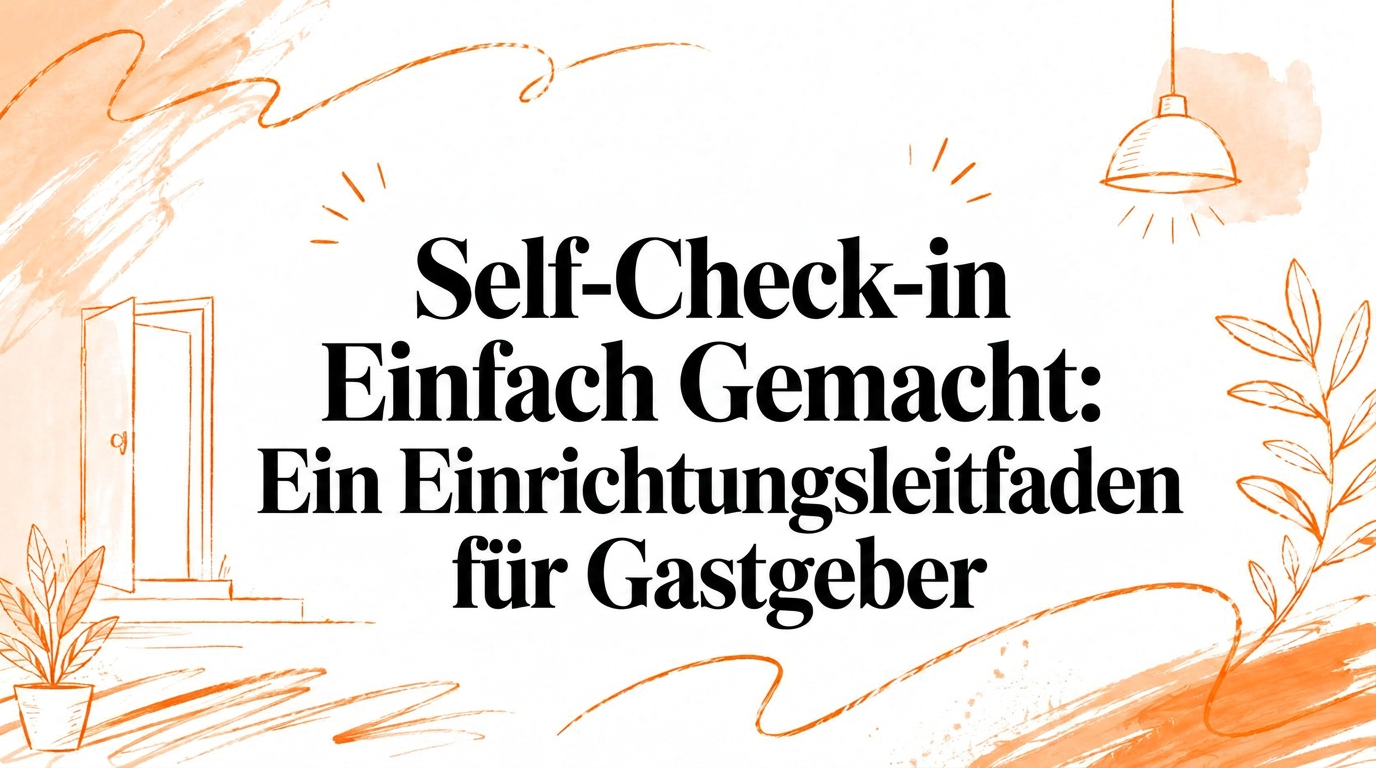 Selbst-Check-in einfach gemacht: Ein Leitfaden für Gastgeber
