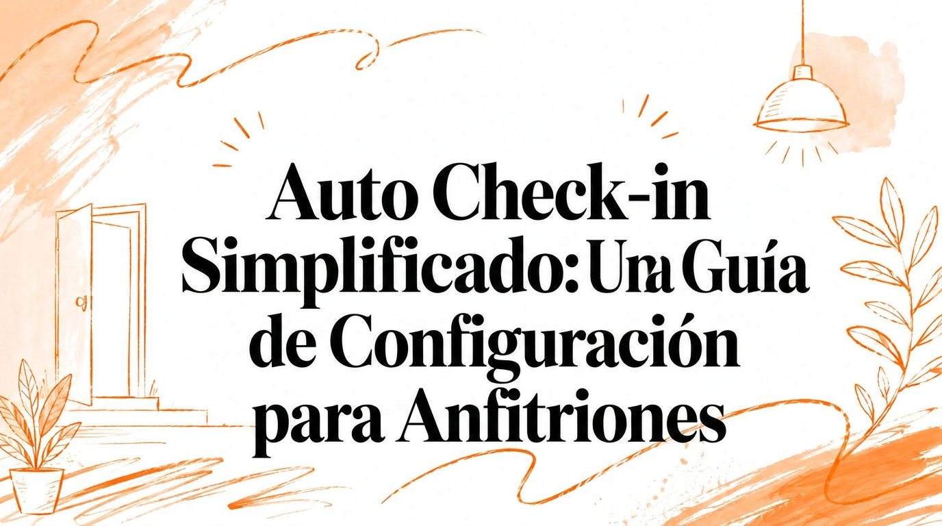 Check-in autónomo simplificado: Una guía para anfitriones