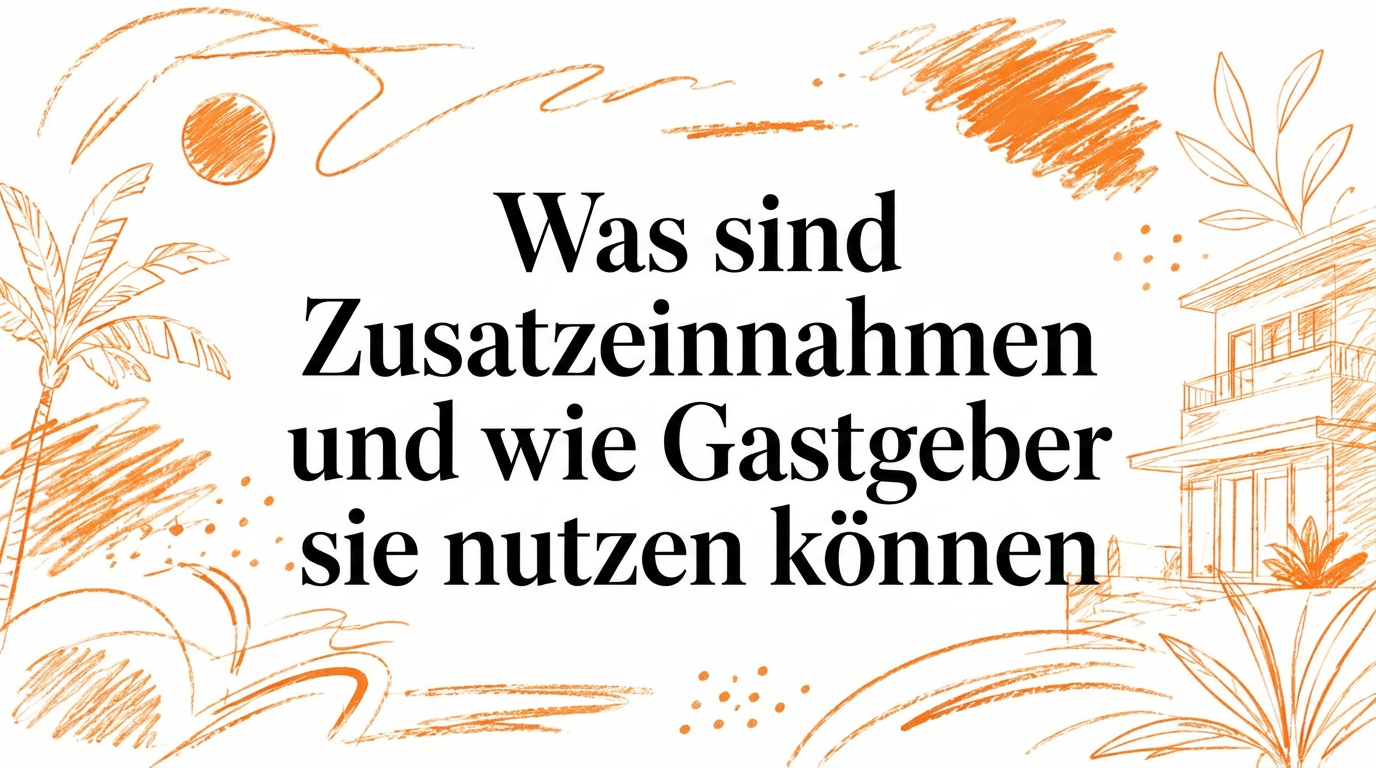 Was ist Nebenumsatz und wie können Gastgeber ihn nutzen