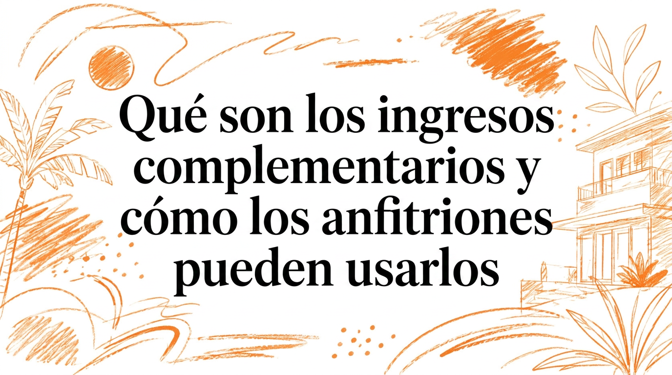 Qué es el ingreso auxiliar y cómo pueden usarlo los anfitriones