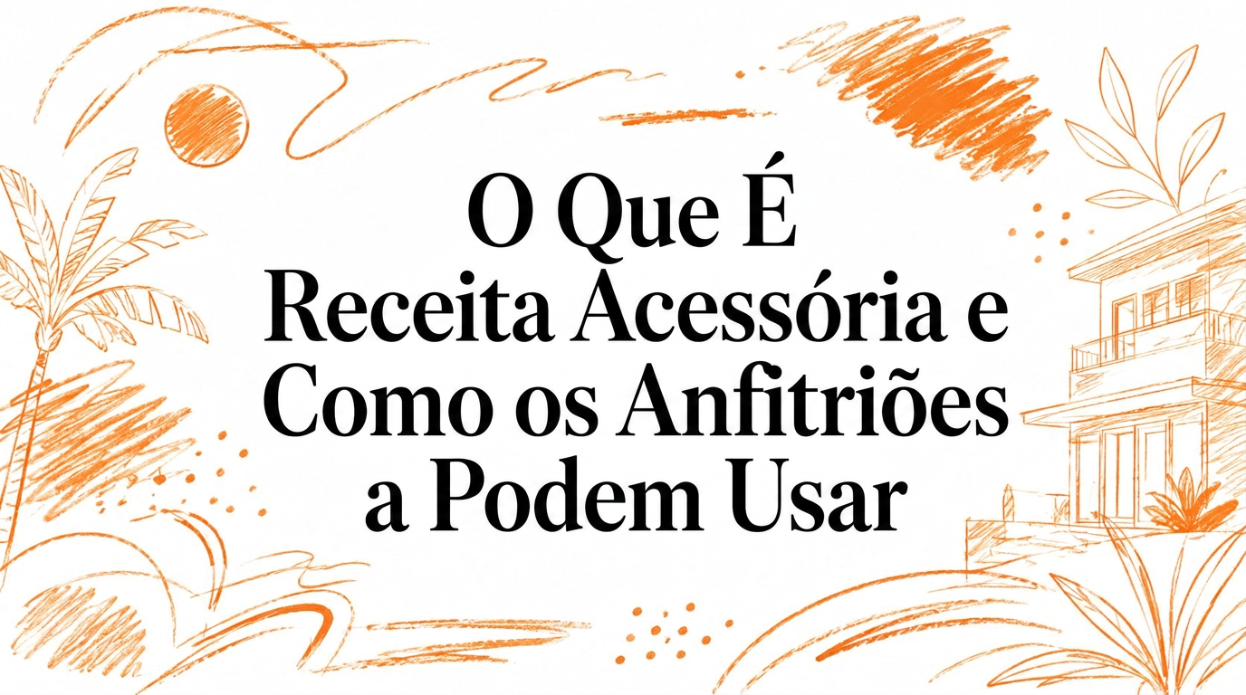 O que é receita auxiliar e como os anfitriões a podem utilizar