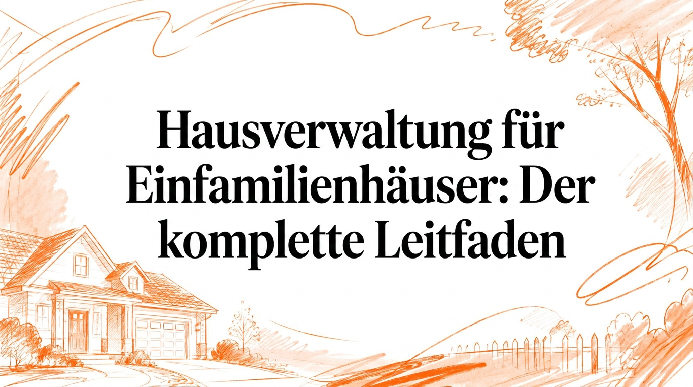Verwaltung von Einfamilienhäusern: Der komplette Leitfaden