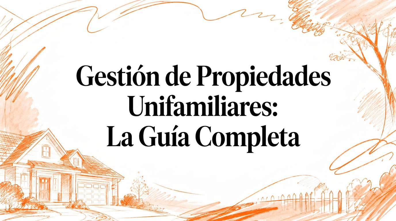 Gestión de propiedades unifamiliares: La guía completa