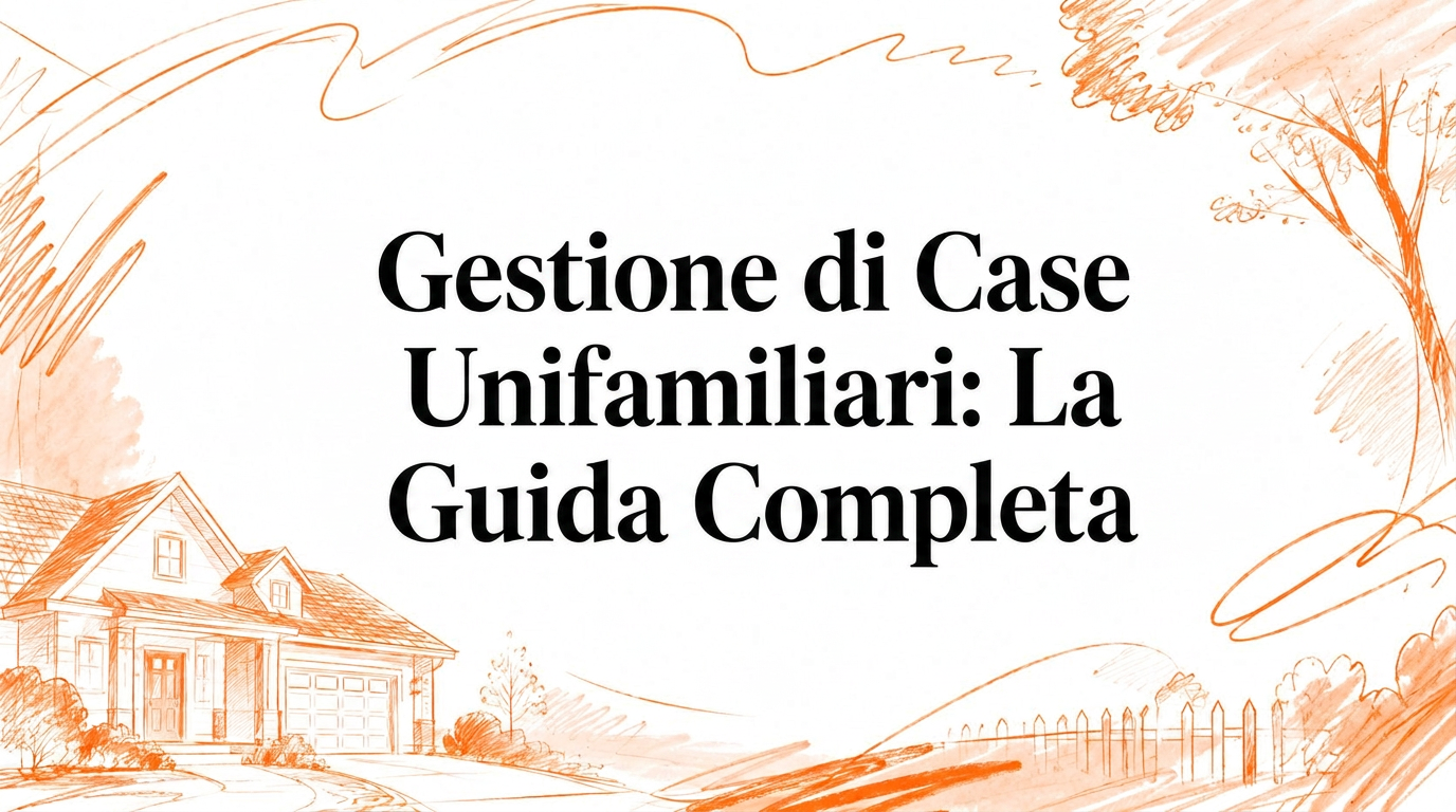 Gestione di immobili unifamiliari: la guida completa