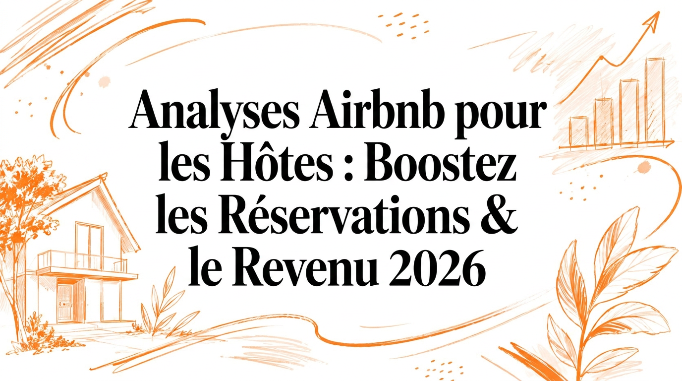 Analytics Airbnb pour hôtes : boostez vos réservations et vos revenus en 2026