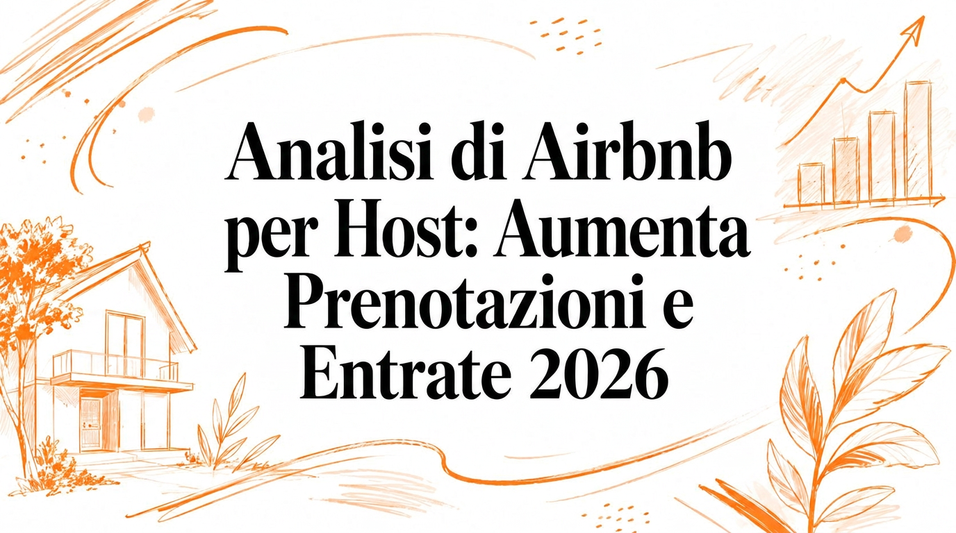 Analytics di Airbnb per host: aumenta prenotazioni e ricavi nel 2026