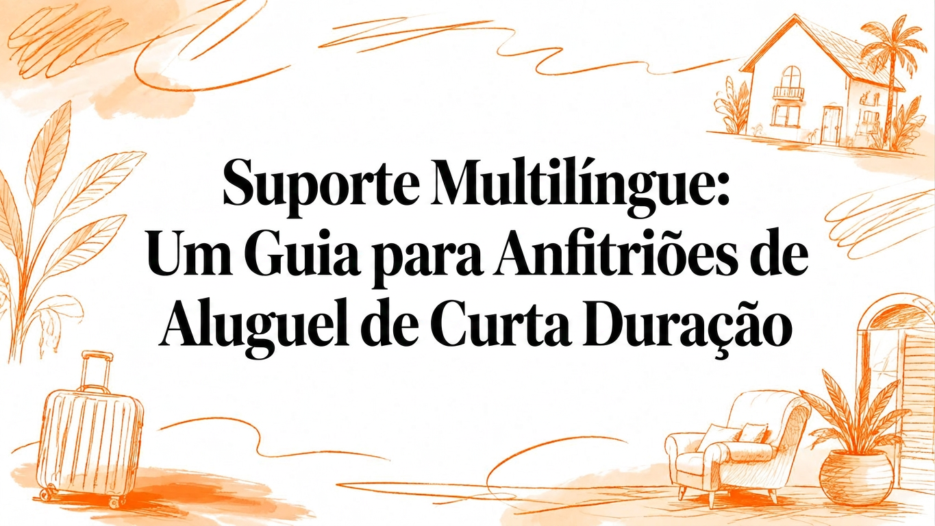 Suporte a múltiplos idiomas: um guia para anfitriões de aluguel por temporada