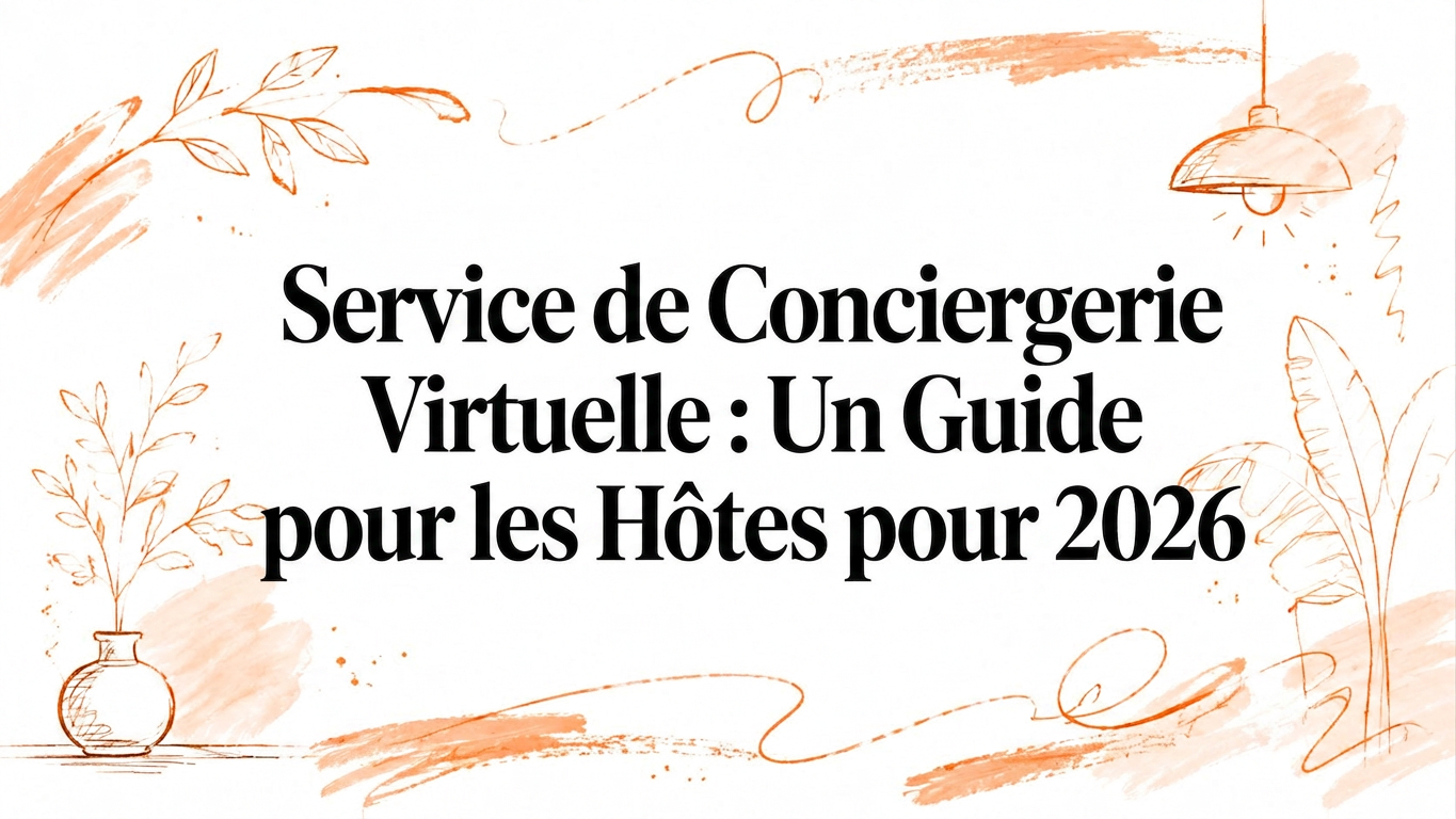 Service de conciergerie virtuelle : Un guide 2026 pour les hôtes