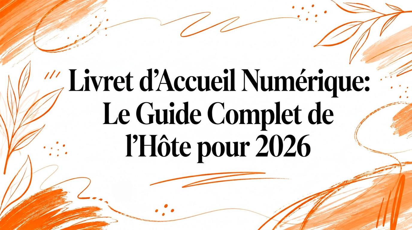 Livre d'accueil numérique : Le guide complet de l'hôte pour 2026