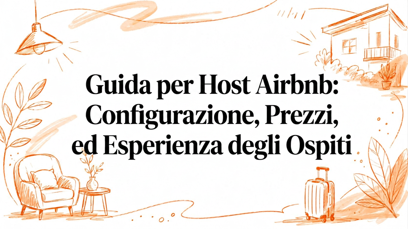 Guida per Host Airbnb: Setup, Prezzi ed Esperienza dell'Ospite