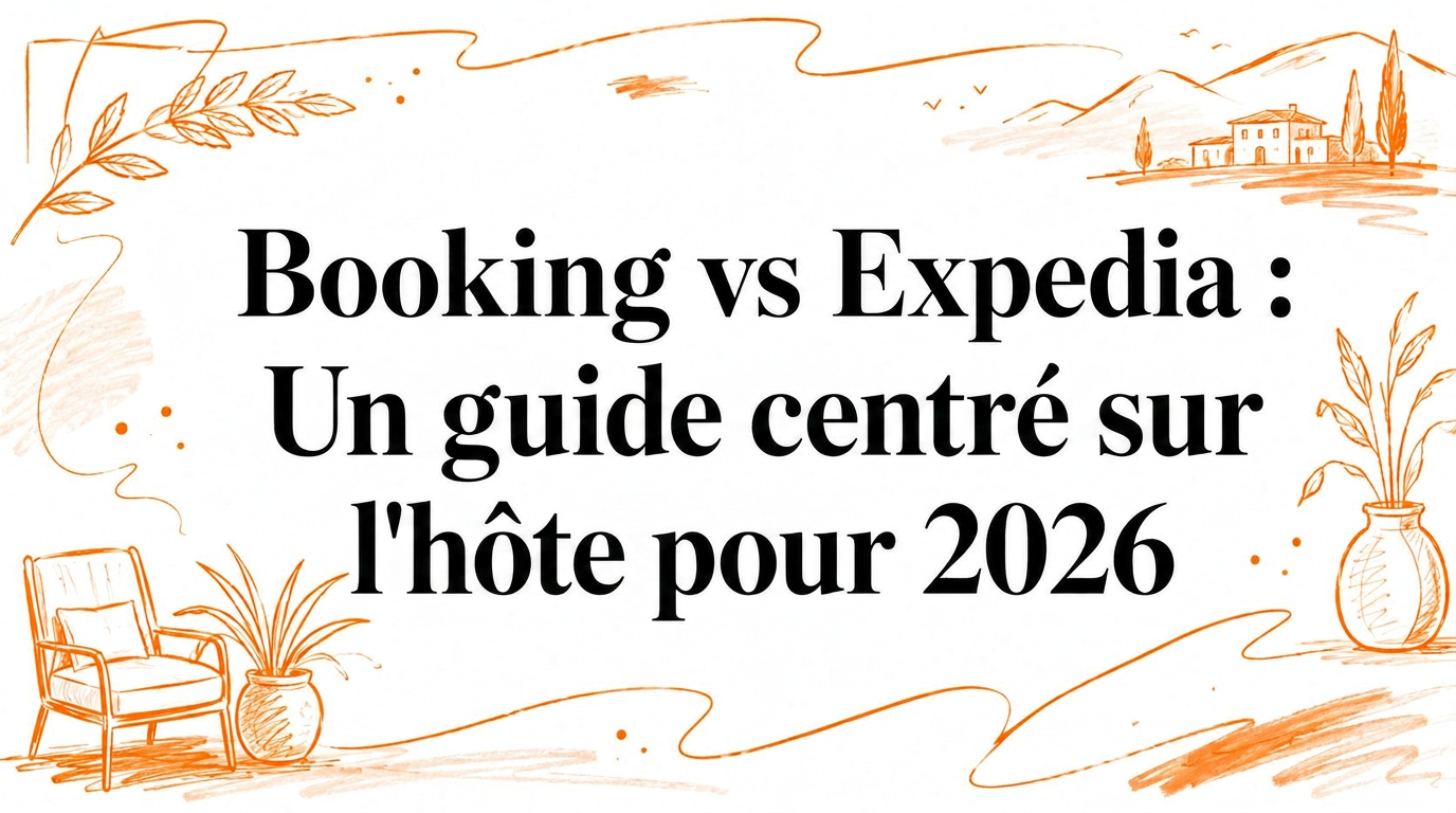 Booking vs Expedia : Guide pour les hôtes en 2026