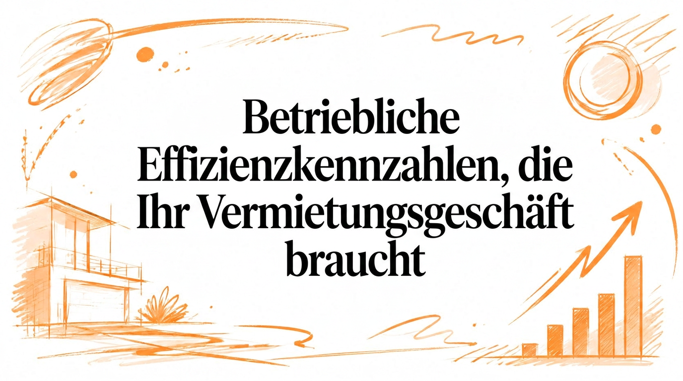 Operative Effizienzkennzahlen, die Ihr Vermietungsgeschäft braucht