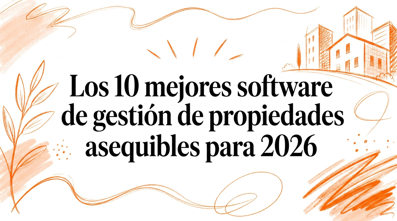 Los 10 mejores software asequibles de gestión de propiedades para 2026
