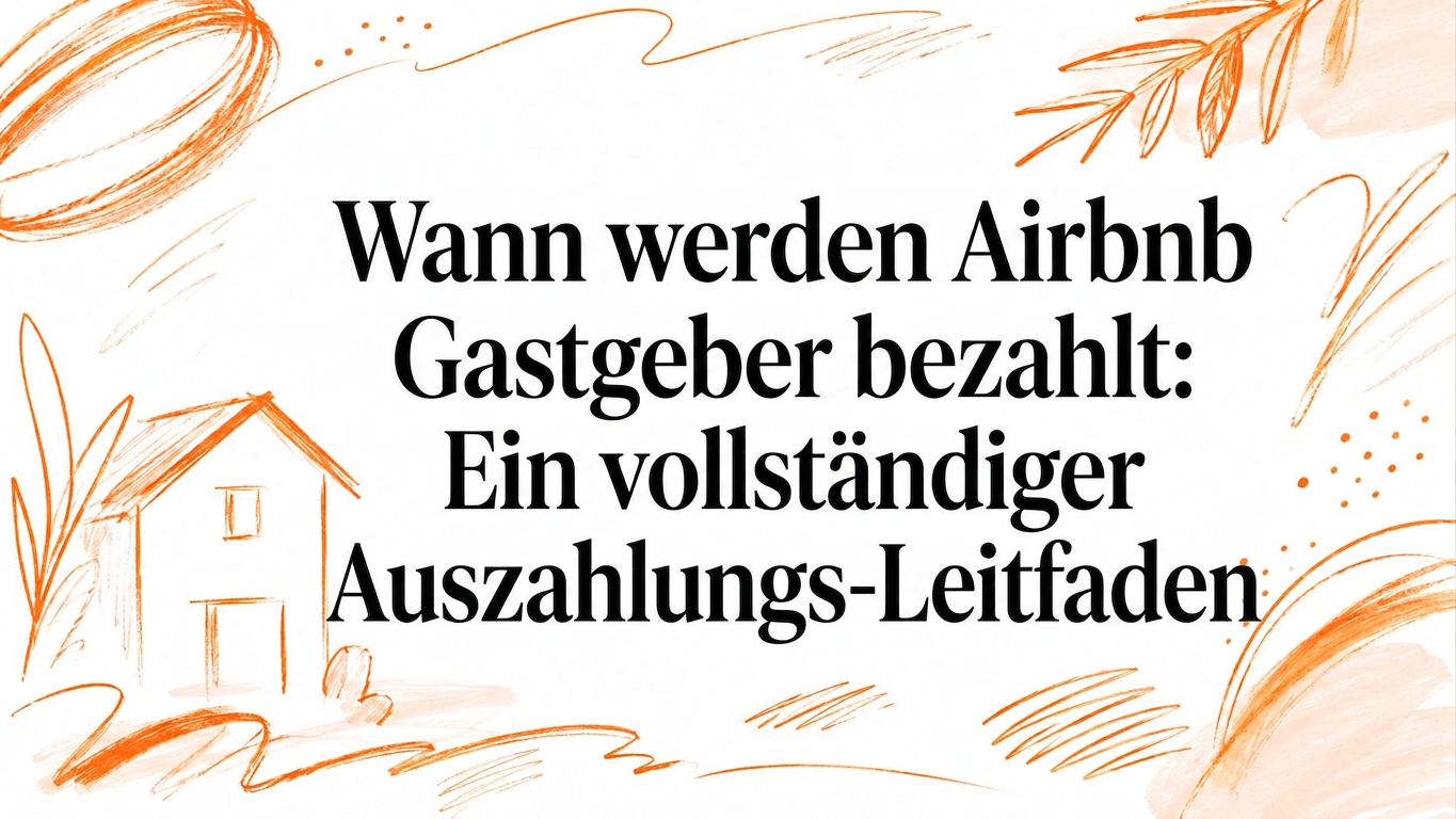 Wann werden Airbnb-Gastgeber bezahlt: Der ultimative Leitfaden zur Auszahlung