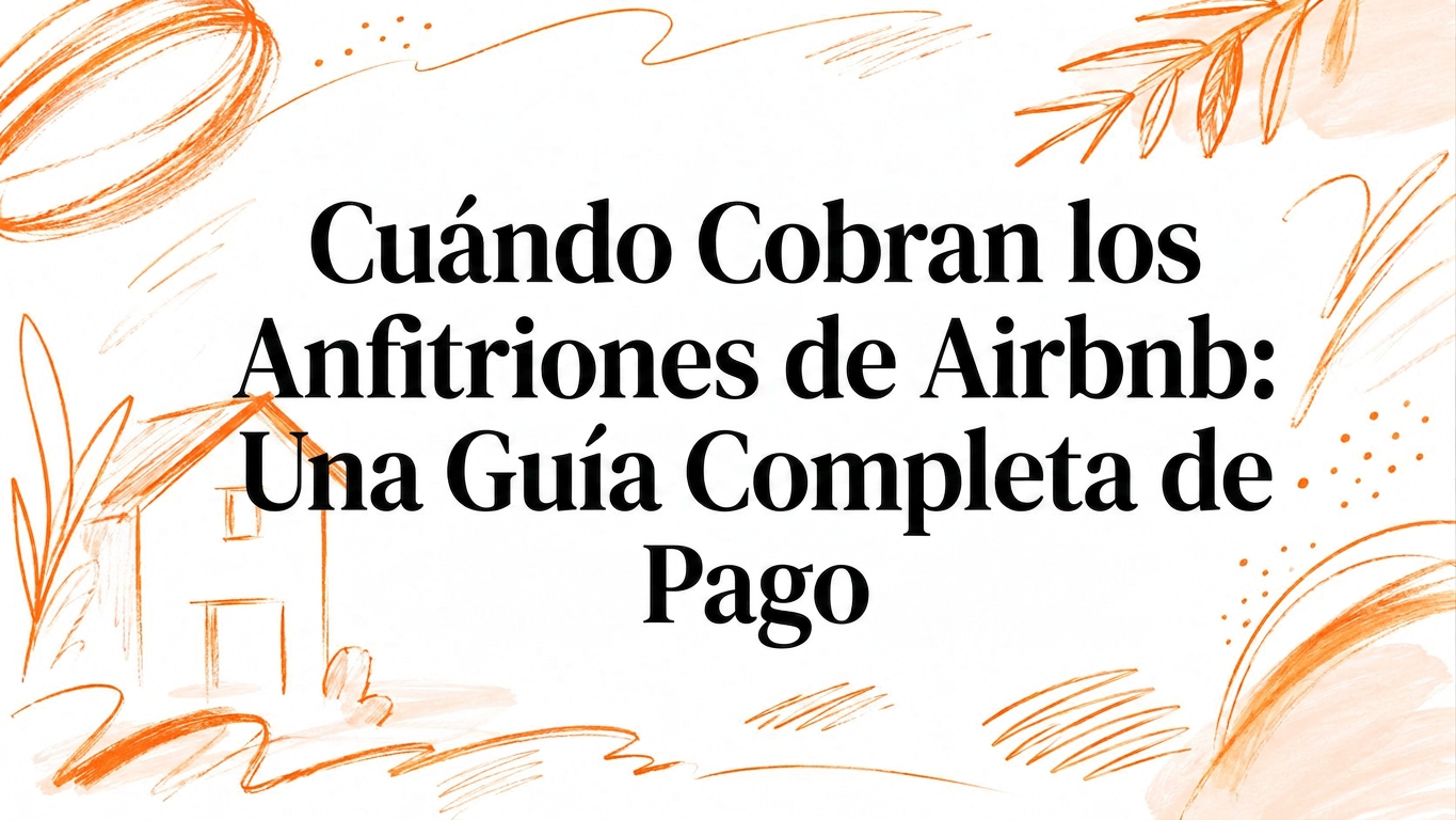 Cuándo cobran los anfitriones de Airbnb: Guía completa de pagos