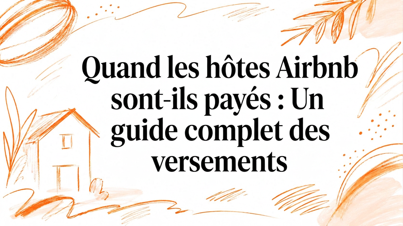 Quand les hôtes Airbnb sont-ils payés : guide complet des versements