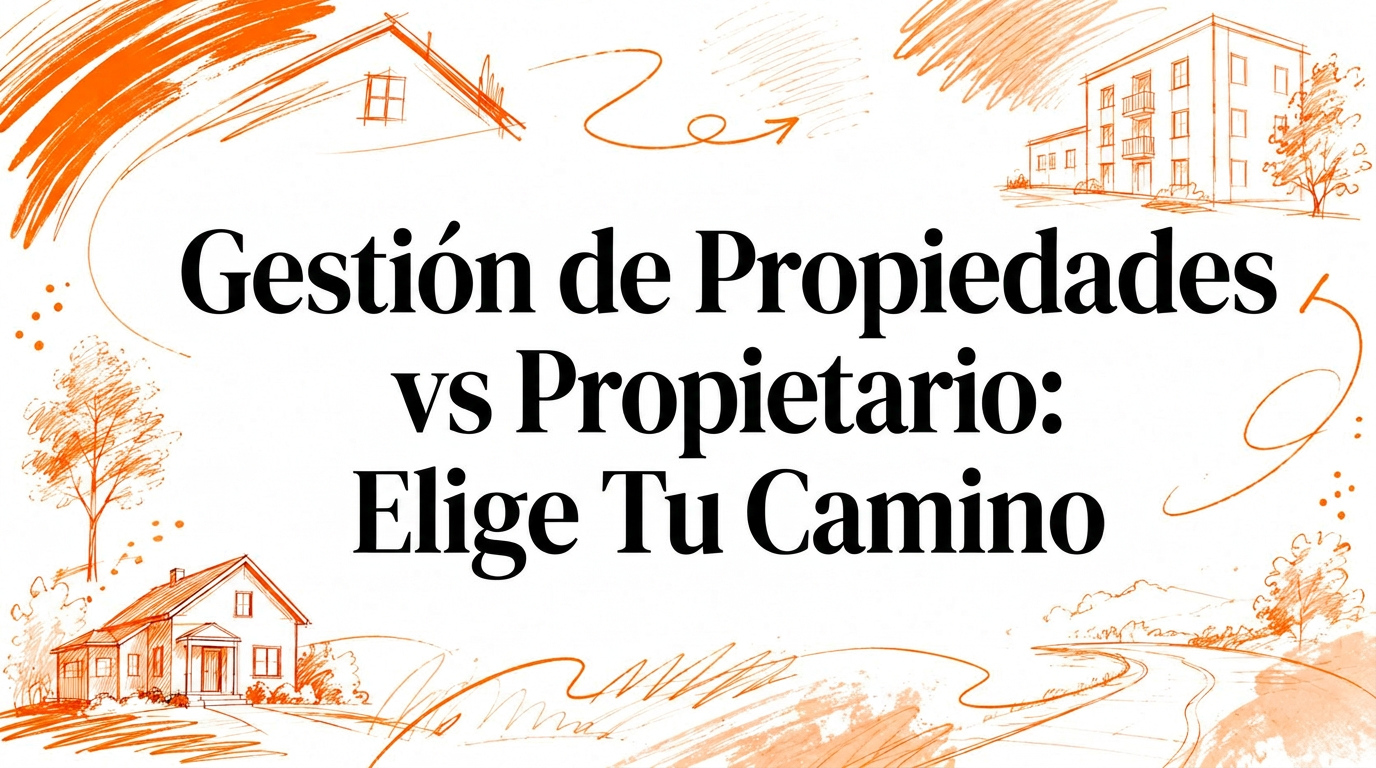 Gestión de propiedades vs. Propietario: elige tu camino