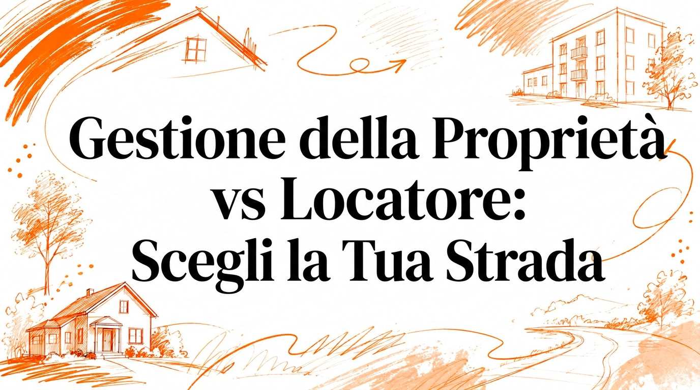 Property Management vs Proprietario: scegli la tua strada