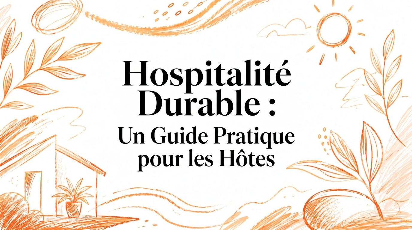 Hospitalité durable : un guide pratique pour les hôtes