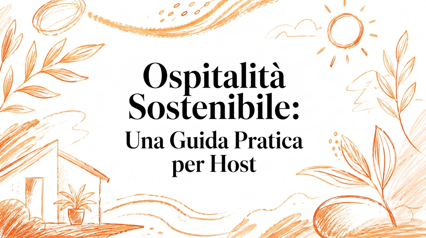 Ospitalità sostenibile: una guida pratica per gli host