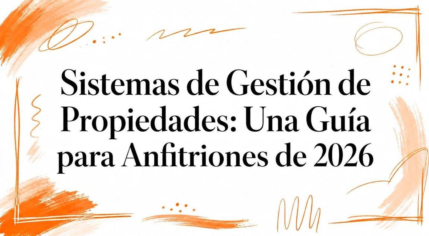 Sistemas de gestión de propiedades: Una guía para anfitriones en 2026