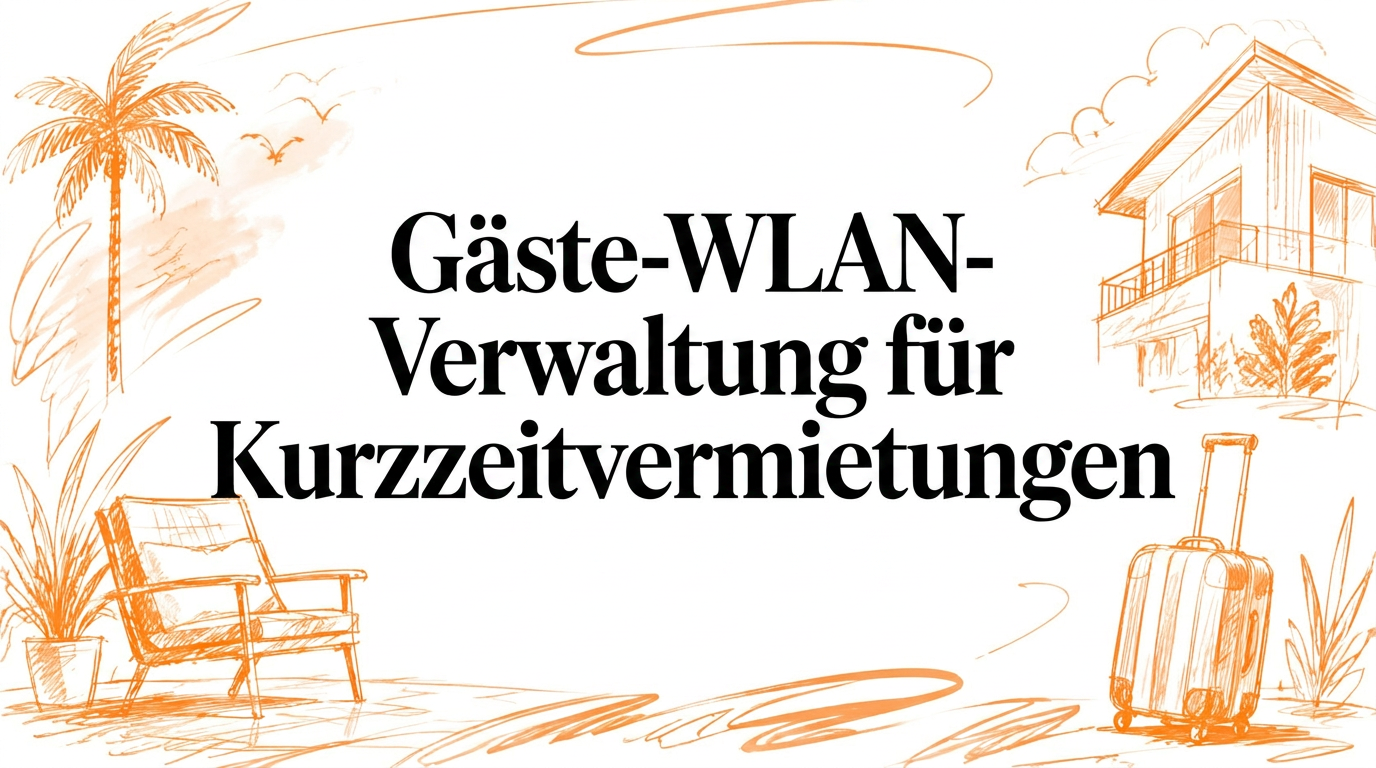 WLAN-Management für Ferienunterkünfte: Ein Leitfaden für Gastgeber