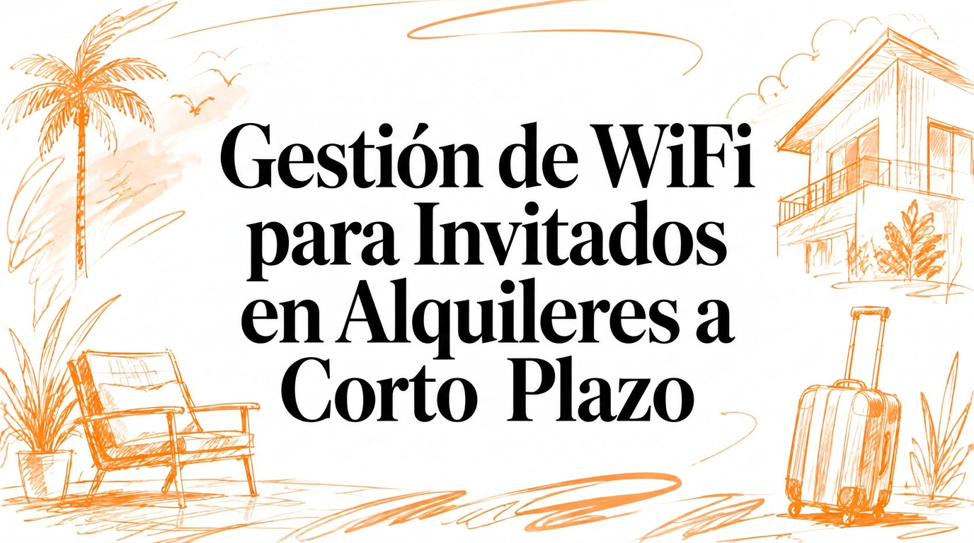 Gestión de WiFi para huéspedes en alquileres vacacionales