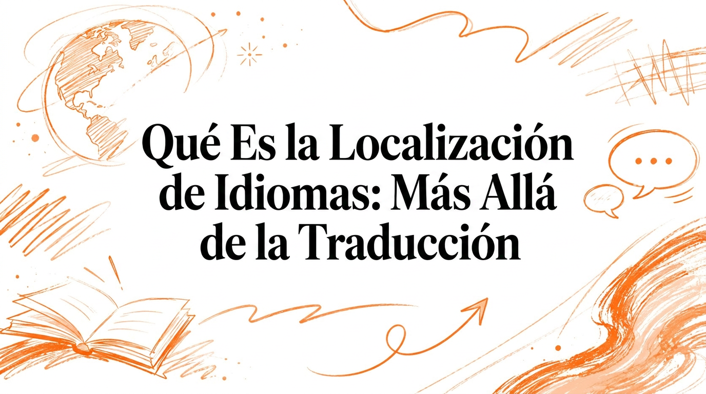 Qué es la localización de idiomas: Más allá de la traducción