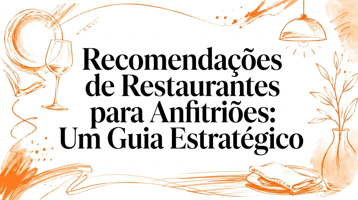 Recomendações de Restaurantes para Alojamento Local: Um Guia Estratégico