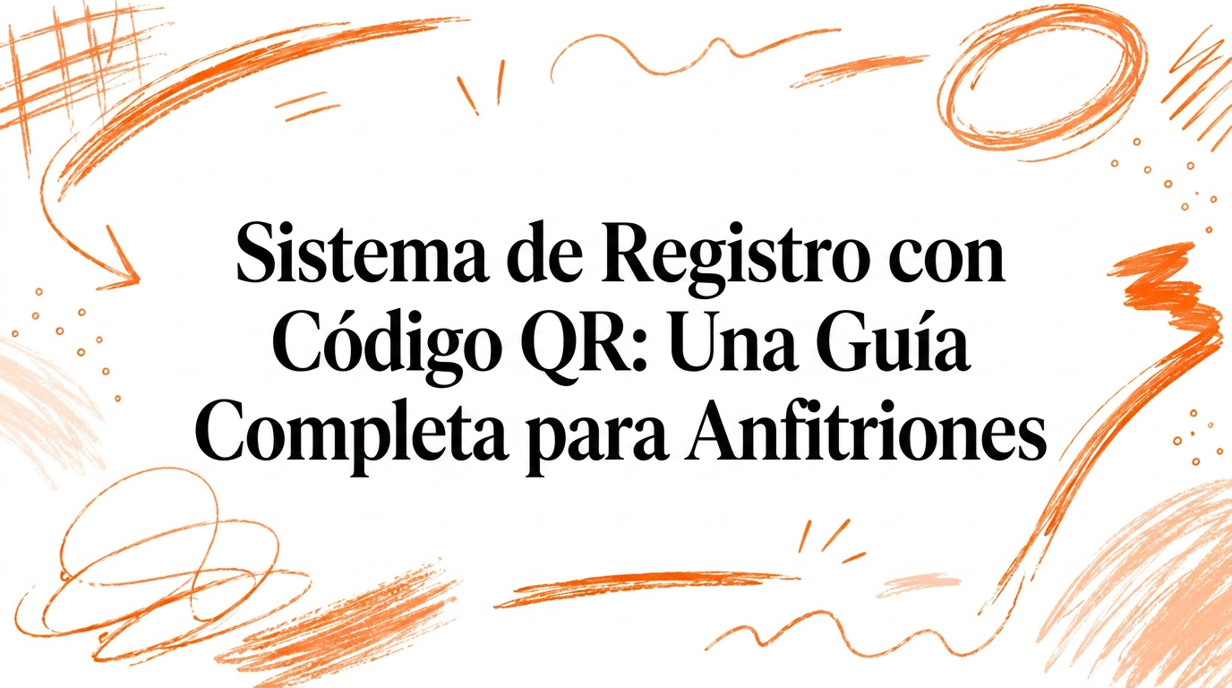 Sistema de check-in con código QR: Guía completa para anfitriones