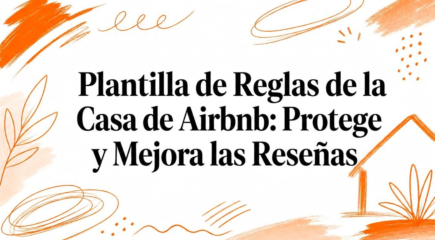 Plantillas de normas de la casa para Airbnb: Protege y mejora tus reseñas