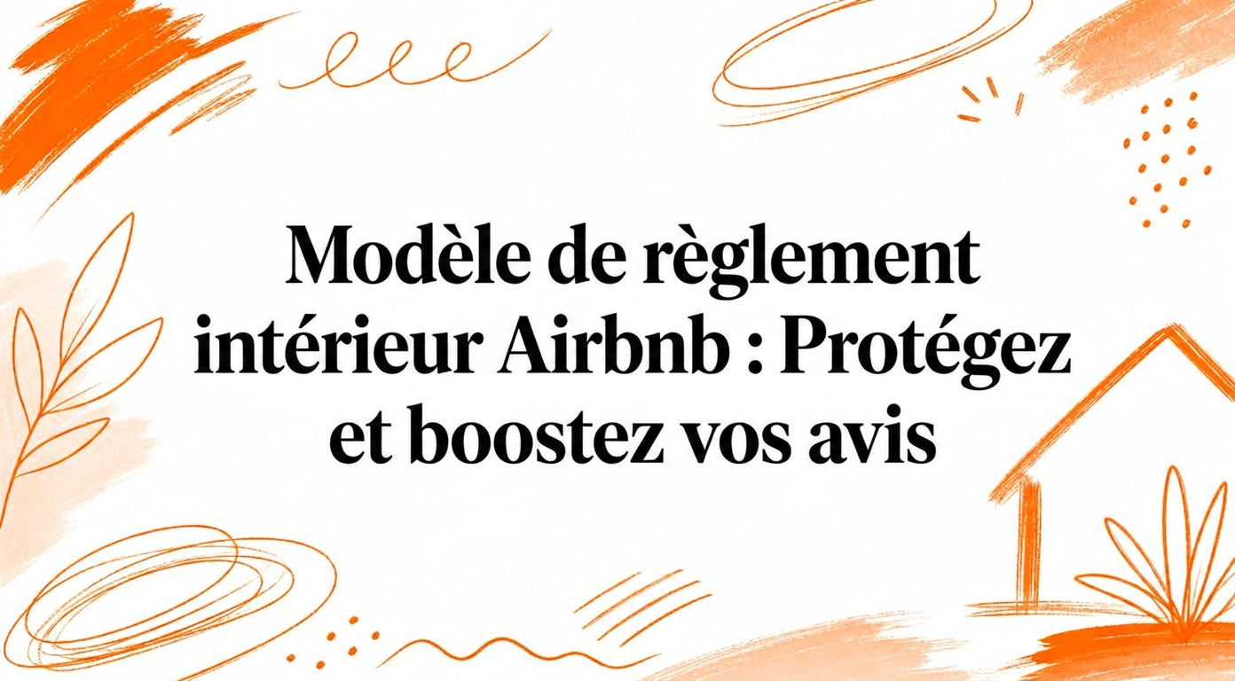 Modèles de règlement intérieur Airbnb : Protégez votre logement et optimisez vos avis