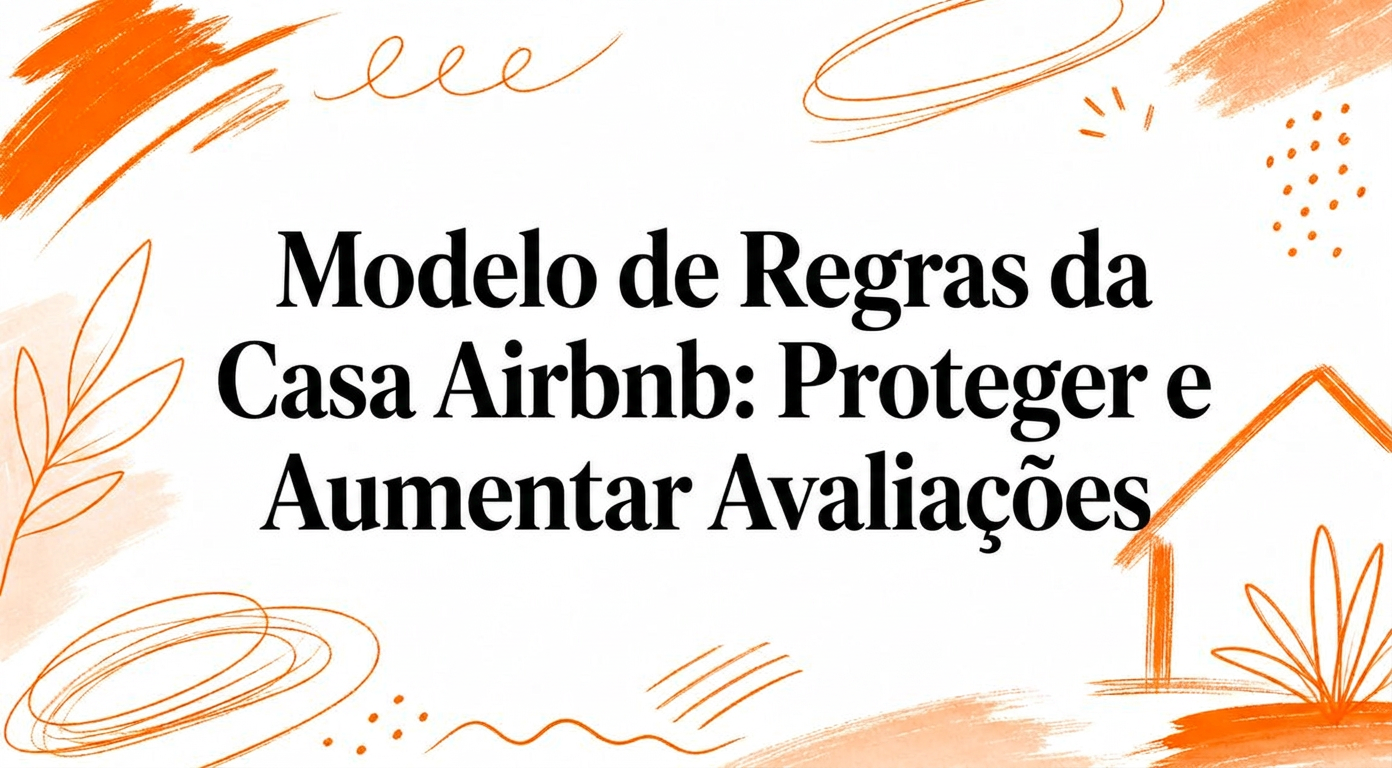 Modelos de Regras da Casa para Airbnb: Proteja o Imóvel e Melhore Avaliações