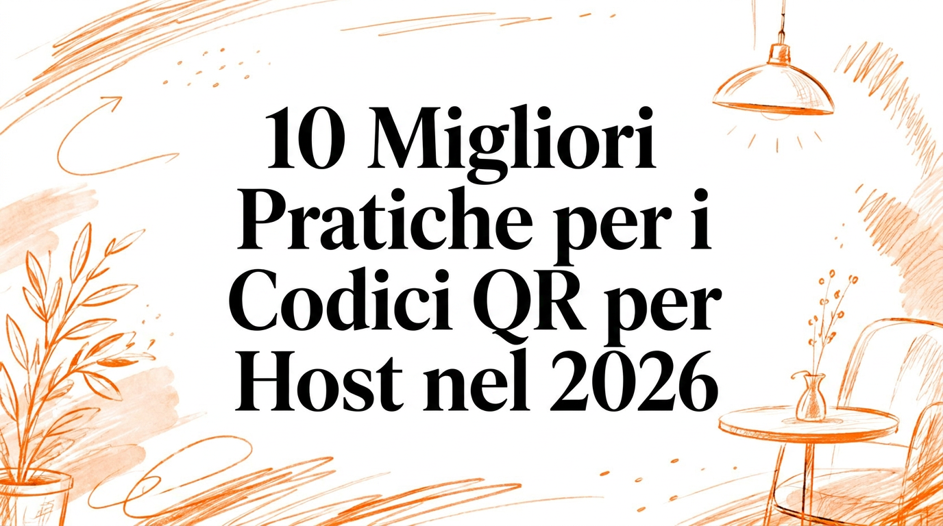 10 best practice per QR Code per host di strutture ricettive nel 2026