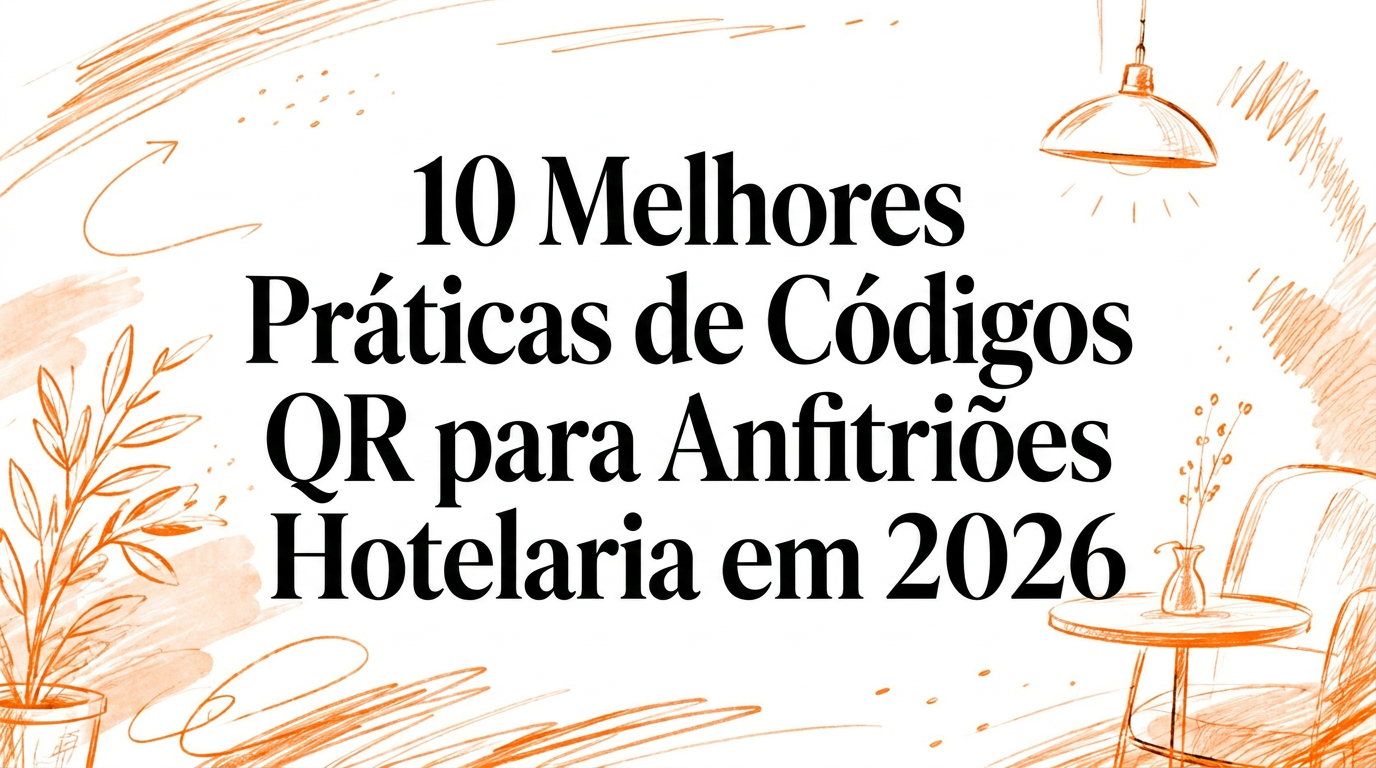 10 Melhores Práticas de QR Code para Anfitriões em 2026